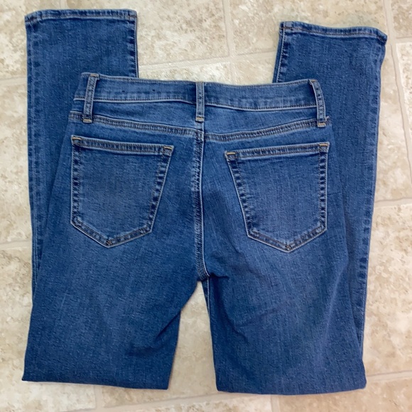 GAP Mid Rise Classic Straight Leg Jean Sz 24P - Picture 6 of 6